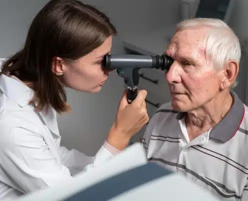 man-having-eye-sight-check